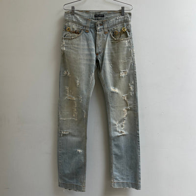 00S Dolce & Gabbana Rockstar Distressed Jeans