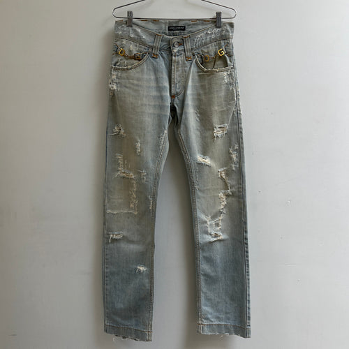 00S Dolce & Gabbana Rockstar Distressed Jeans