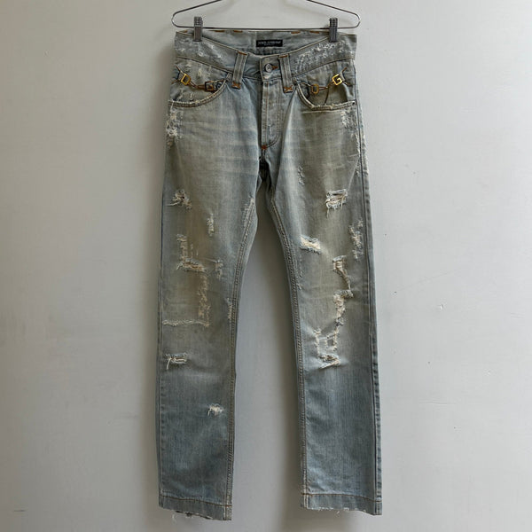 00S Dolce & Gabbana Rockstar Distressed Jeans