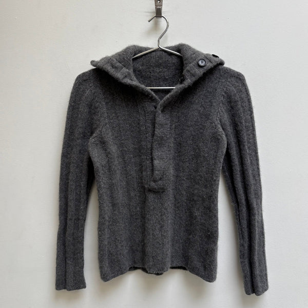 FW07 Dolce & Gabbana High Neck Knit Cashmere Sweater