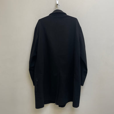 Marithé François Girbaud Zipper Closure Wool Coat