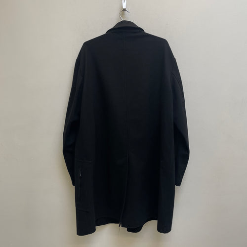 Marithé François Girbaud Zipper Closure Wool Coat