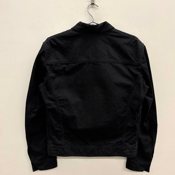 FW15 Saint Laurent Paris By Hedi Slimane Black Twill Utility Jacket