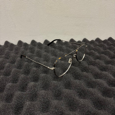 Christian Dior Silver Aviator Optical Glasses