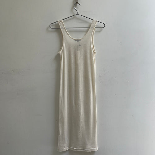 SS20 Ann Demeulemeester Sheer Wool Tank Dress