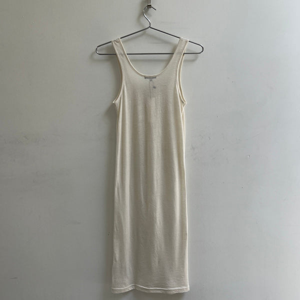 SS20 Ann Demeulemeester Sheer Wool Tank Dress