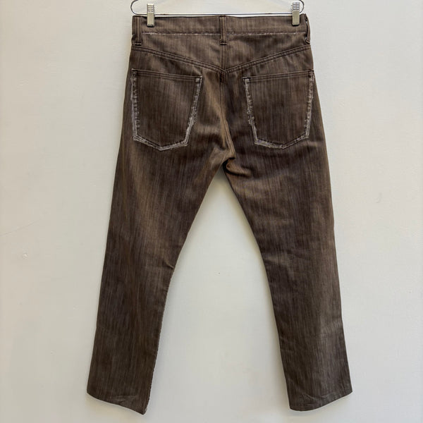 Issey Miyake Mudwash Straight Leg Jeans