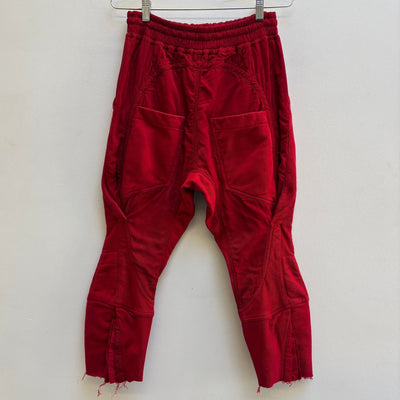 Haider Ackermann Cropped Panelled Sweatpants