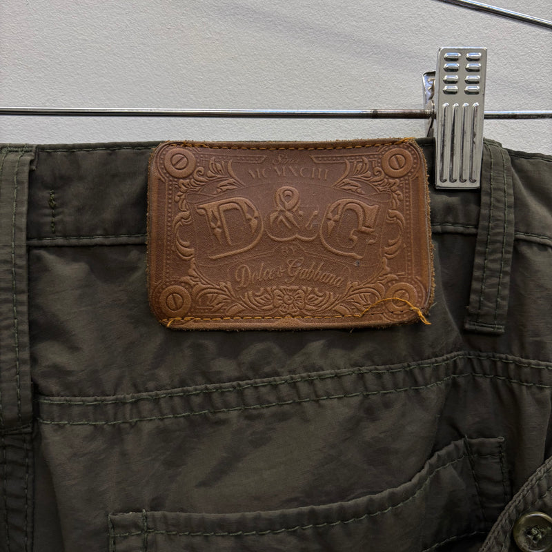 00s Dolce & Gabbana Military Cargo Pants