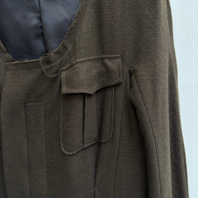 Haider Ackermann Long Wool Coat