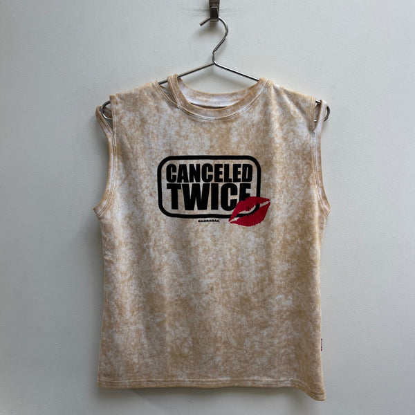 SS23 Barragán ‘Canceled Twice Tank Top