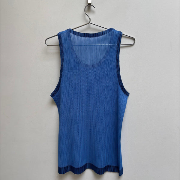 00s Issey Miyake Pleated Jersey Tank Top