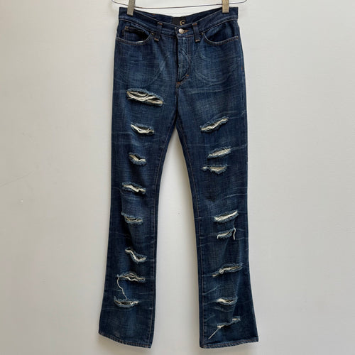 Roberto Cavalli Distressed Jeans