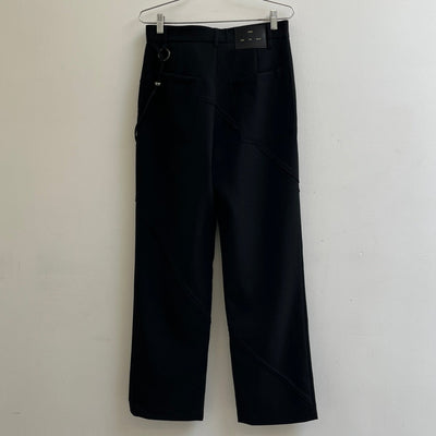 SS26 Song For The Mute Slash Loose Pleated Trousers
