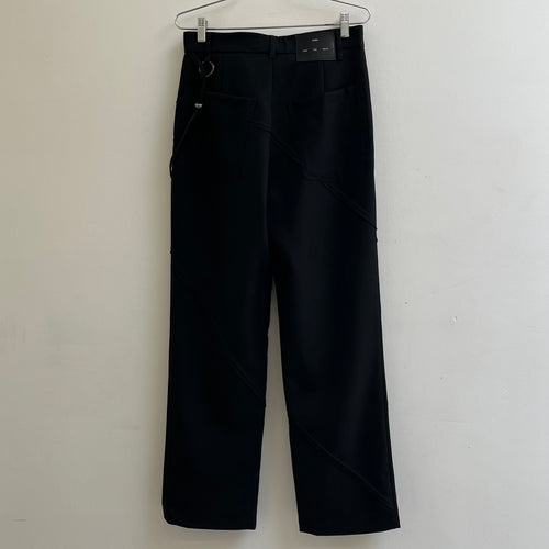 SS26 Song For The Mute Slash Loose Pleated Trousers