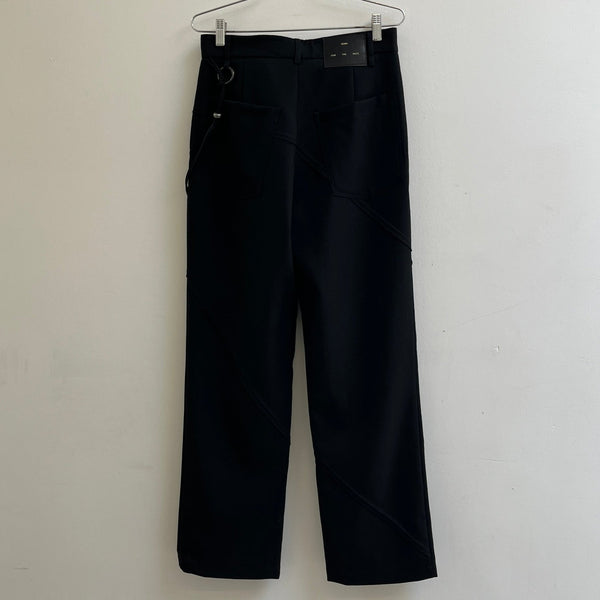 SS26 Song For The Mute Slash Loose Pleated Trousers