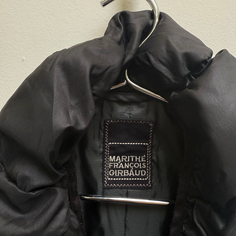 00s Marithé François Girbaud Puffer Zip Up Vest