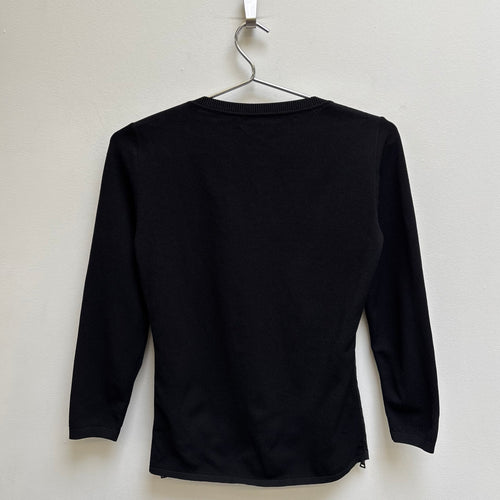 Prada Side Zipper Crewneck Sweater