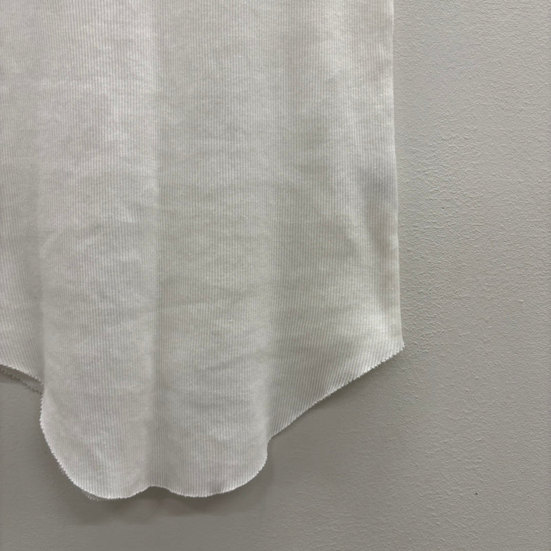 No ID. Back Cross Ribbed Tank Top