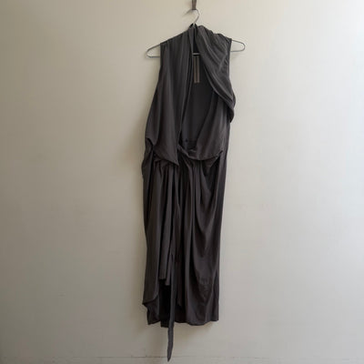 SS18 Rick Owens Limo Silk Wrap Dress