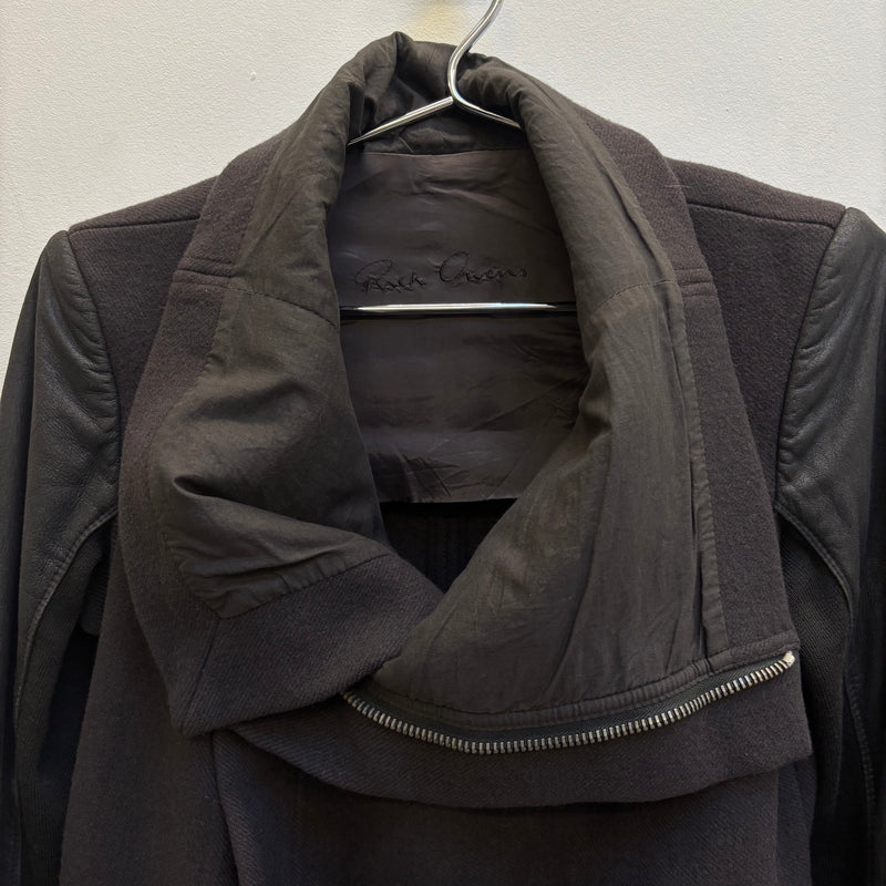 FW07 Rick Owens Funnel Collar Jacket
