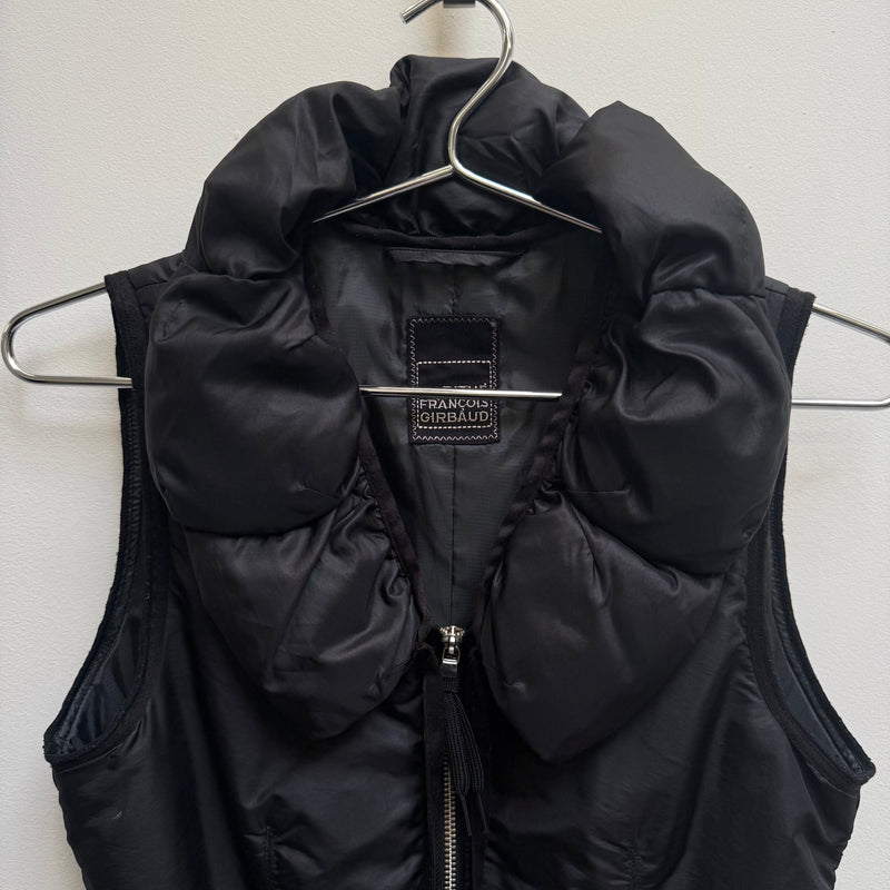00s Marithé François Girbaud Puffer Zip Up Vest