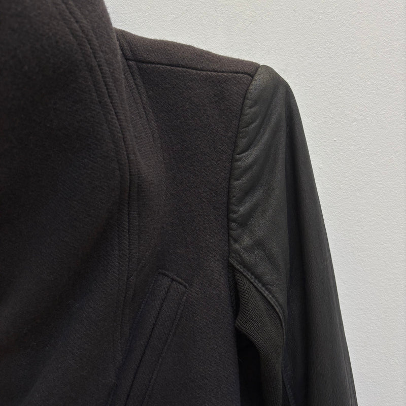 FW07 Rick Owens Funnel Collar Jacket
