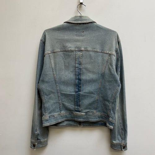 00s Dolce & Gabbana Light Wash Denim Zip-Up Jacket