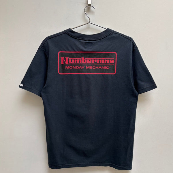 FW00 Number (N)ine ‘Monday Mechanic’ Graphic T-Shirt
