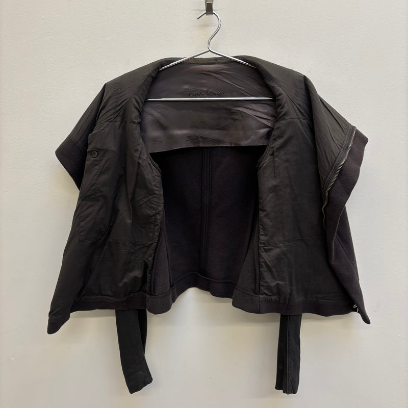 FW07 Rick Owens Funnel Collar Jacket