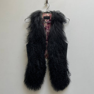 Hysteric Glamour Lamb Leather Fur Vest