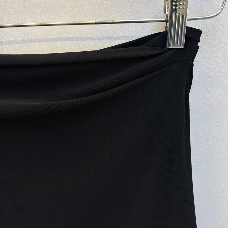 Plein Sud Mini Draped Clip Skirt