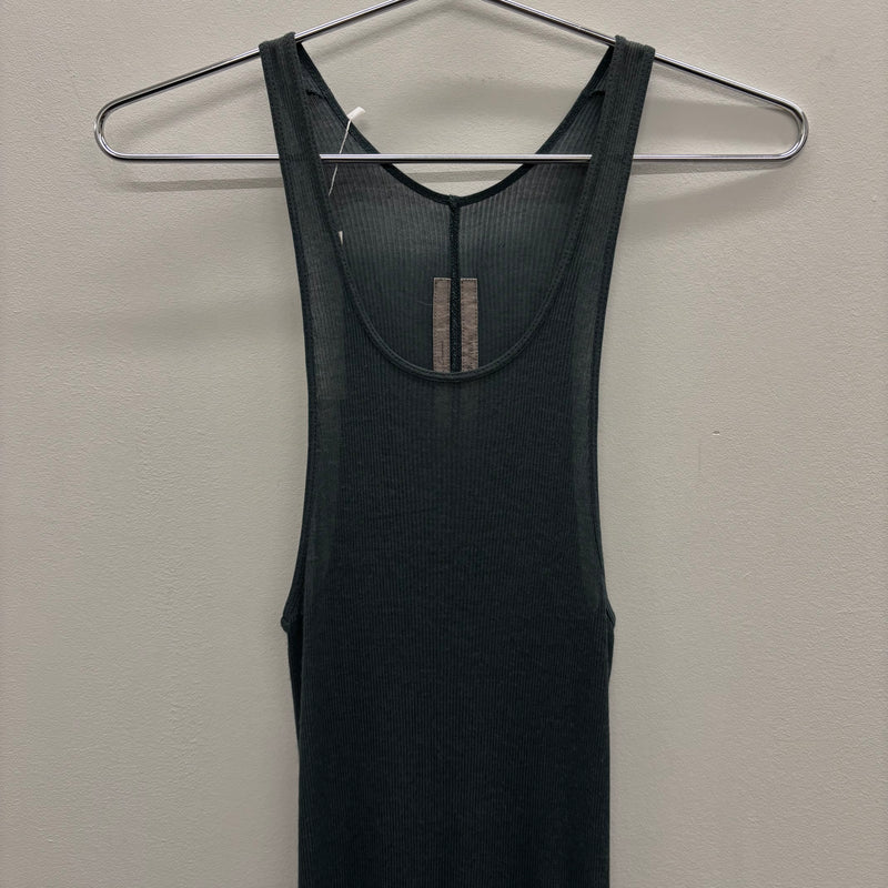 FW16 Rick Owens Mastodon Long Ribbed Tank Top