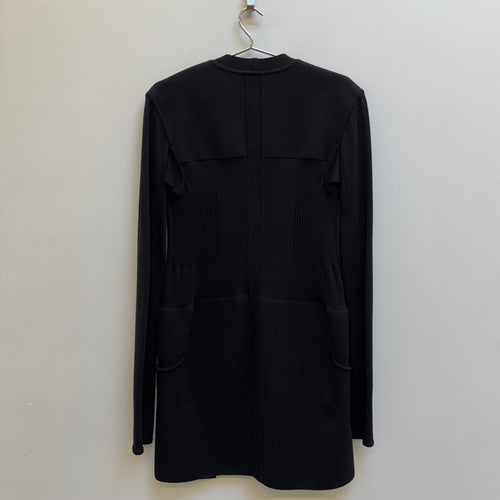 SS18 Rick Owens ‘DIRT’ Long Compressed Knit Cardigan