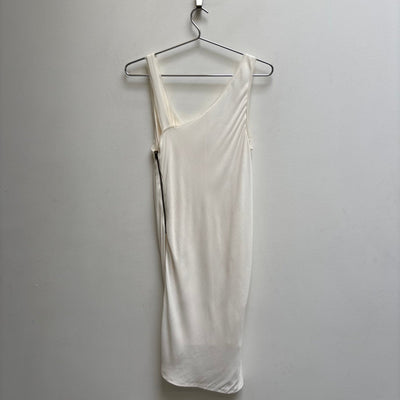 Helmut Lang Silk Synched Tank Dress