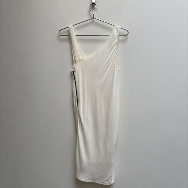 Helmut Lang Silk Synched Tank Dress