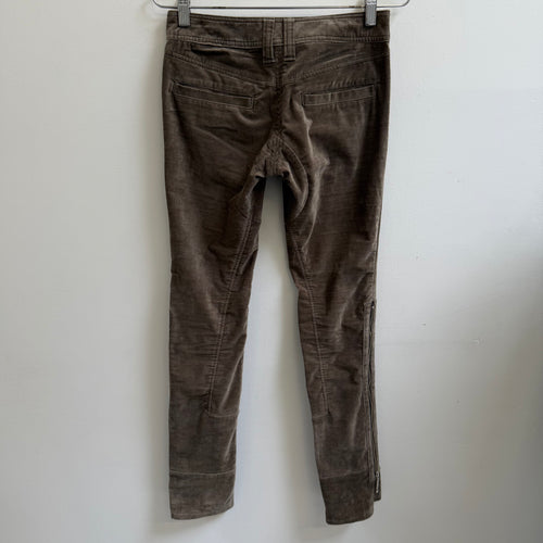 00s Enchantment Velvet Panelled Pants
