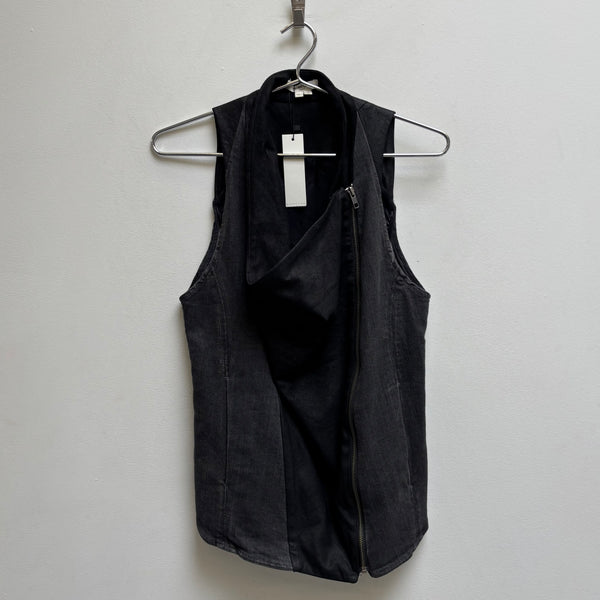 00S Helmut Lang Hybrid Leather Vest