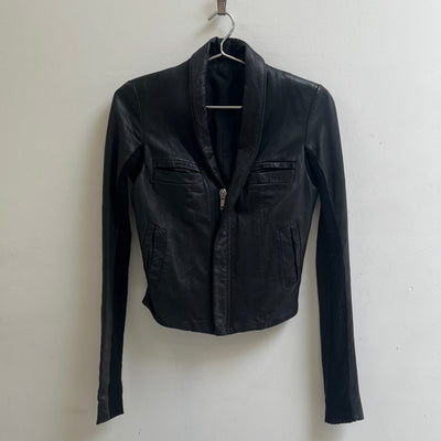 00s Rick Owens Lambskin Jacket
