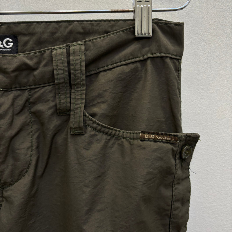 00s Dolce & Gabbana Military Cargo Pants