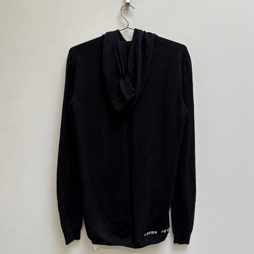 FW19 Rick Owens “LARRY” Lightning Bolt Knitted Hoodie