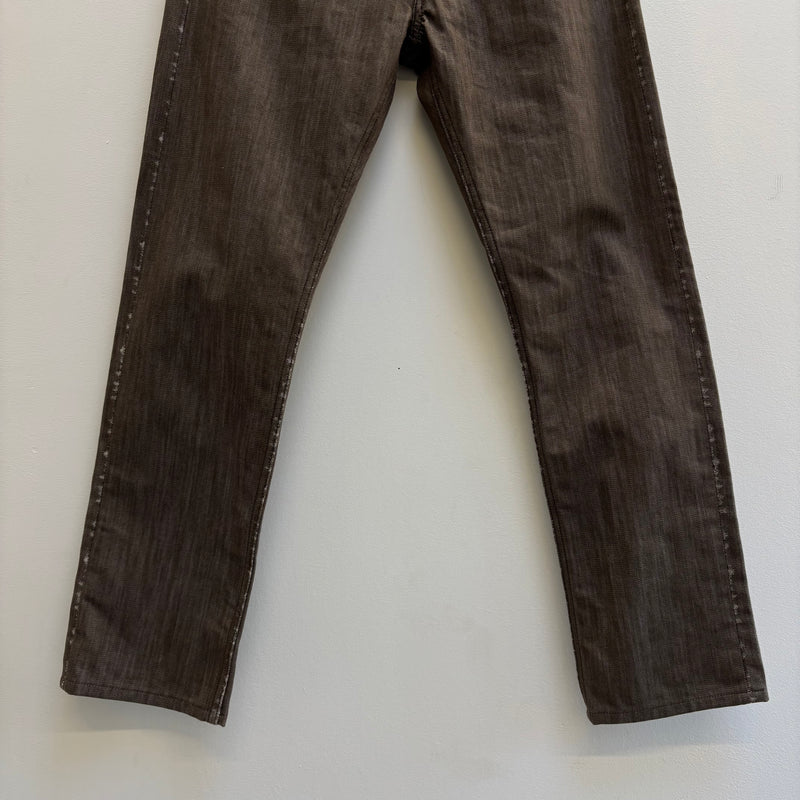Issey Miyake Mudwash Straight Leg Jeans