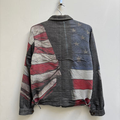 00s Mihara Yasuhiro American Flag Jacket