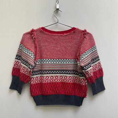 Nozomi Ishiguro Knit Cropped Sweater