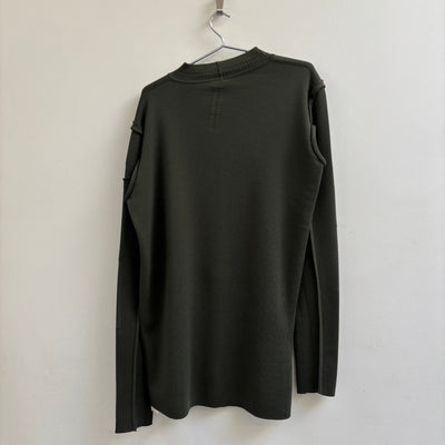 FW17 Rick Owens “Glitter” Armhole Sweater