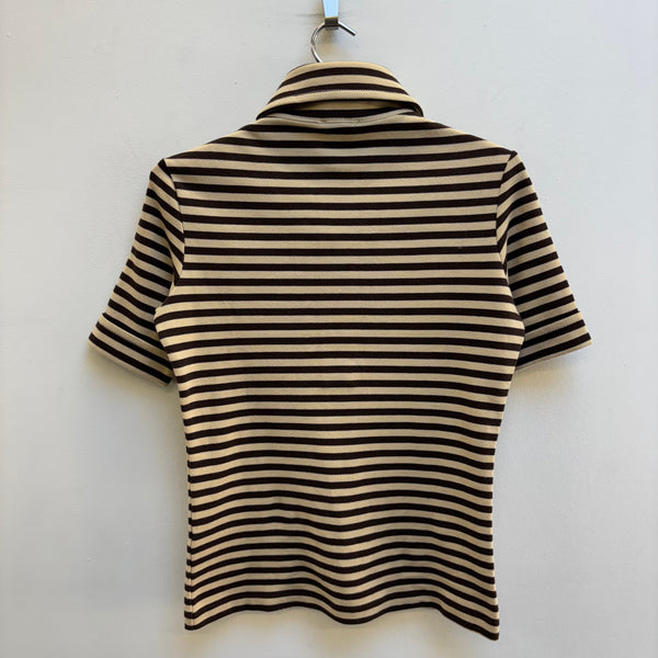 FW17 Chloe Striped Polo T-Shirt