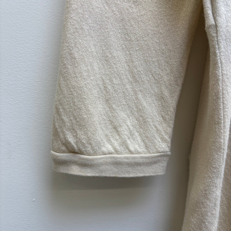 Maison Margiela Ruched Half Sleeve Zip Up