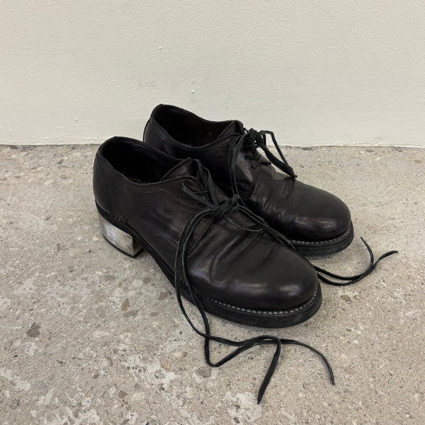 Guidi Metal Heel Derby