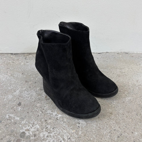 Guidi 6006 Suede Half Wedge Boots