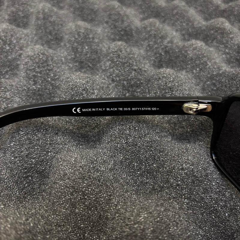 FW03 Dior Homme By Hedi Slimane Black Tie Sunglasses